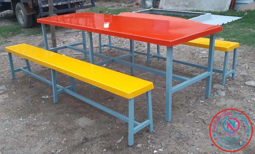 Bench Type Canteen Table 03
